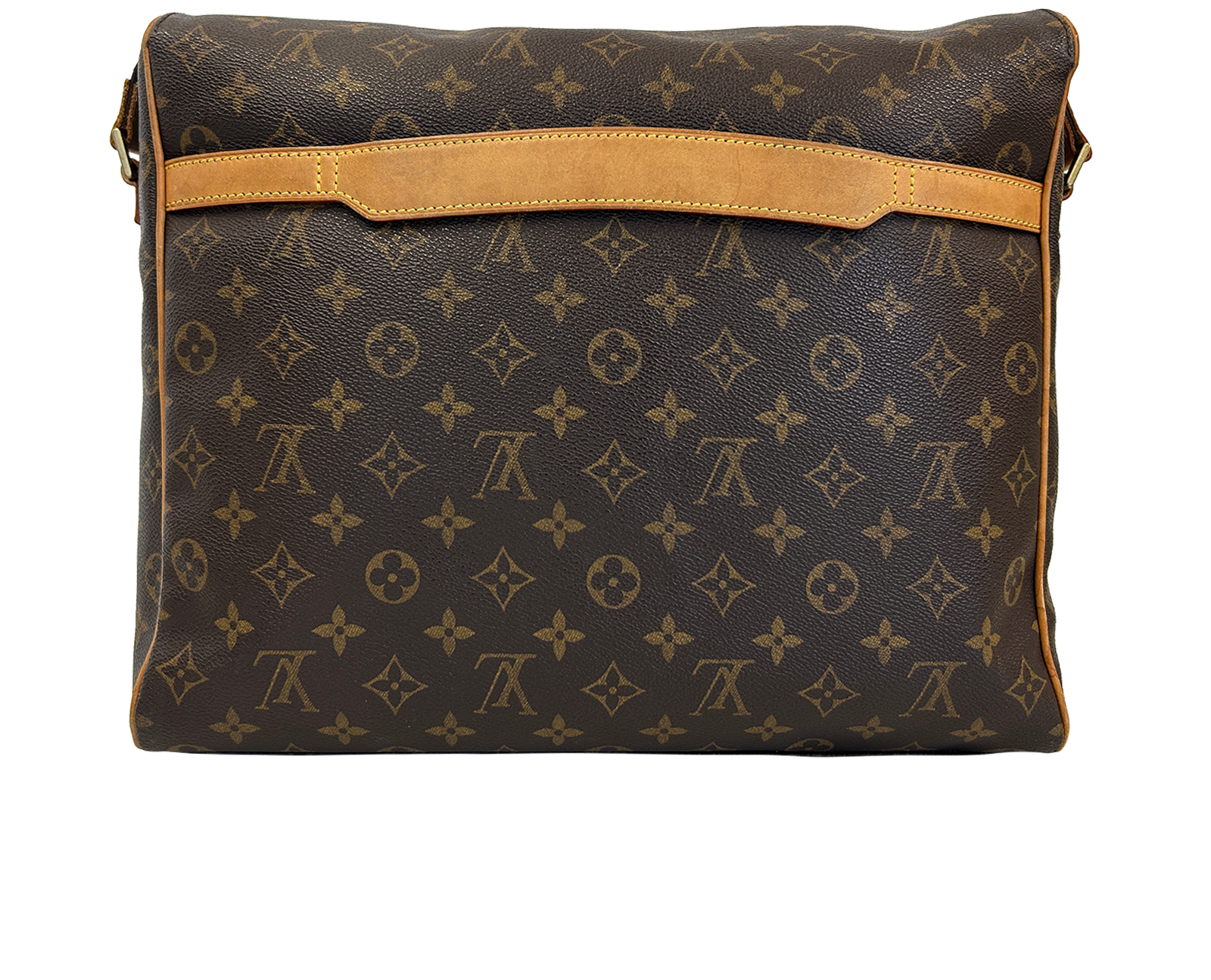 Abbes Messenger, 610&euro;, Bolso, Marrón, Canvas - General, Vista trasera